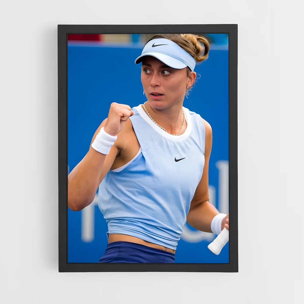 Poster Ace de Paula – affiche Tennis (vue 2)